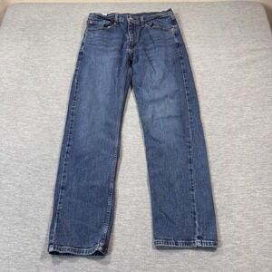 VTG Levis 505 Jeans Mens 32x30 Blue Regular Straight Y2K Dark Wash Mid Rise